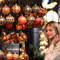 Lebendige Farben für den Weihnachtsbaum mit Ethno-Vibes zeigte der Ethical Style-Aussteller Christborn. Foto: Messe Frankfurt / Pietro Sutera