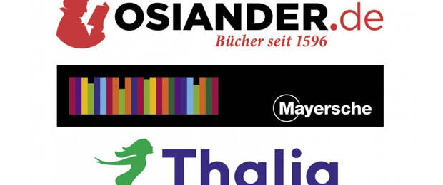 Neue Partnerschaft: Osiander und Thalia Mayersche gründen eine gemeinsame Vertriebsgesellschaft. (Bilder: Osiander/Thalia)