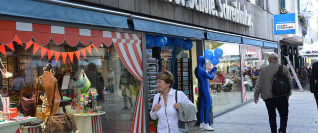 Neue Sortimente und zahlreiche Aktionen: das Kaut-Bullinger-Ladengeschäft in der Münchner Rosenstraße nach der Wiedereröffnung