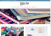 Screenshot der neuen Website von Pukka Pads Europe
