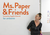 Angelika Niestrath ist die Kuratorin von "Ms. Paper & Friends" für die Ambiente. (Foto: Messe Frankfurt Exhibition GmbH)