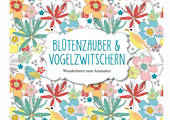 Das Ausmalbuch liegt im Trend: Ausschnitt des Covers von "Blütenzauber und Vogelzwitschern", eine Neuerscheinung bei arsEdition (Bild: arsEdition)