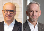 EK CEO Martin Richrath (li.) und Büroring-Vorstand Kai-Uwe Heuer erweitern Kooperation.