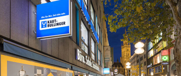 Kaut-Bullinger-Fachgeschäft in der Münchner Rosenstraße