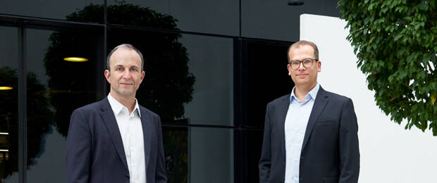 Erwarten 2023 nachhaltiges Wachstum: Lamy-COO Peter Utsch (links) und CEO Steffen Rübke (Bild: Lamy)