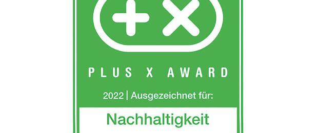 Die Sonderauszeichnung "Nachhaltigkeit" des "Plus X Award" würdigt ökologisches und soziales Engagement von Unternehmen. (Bild: Lässig / Plus X Award)