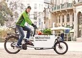 Seit 2015 liefert das Wiesbadener Kiezkaufhaus Food und Nonfood mit Cargo-Bikes aus. (Bild: Rui Camilo)