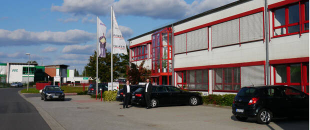 Biella-Falken-Firmensitz in Peitz