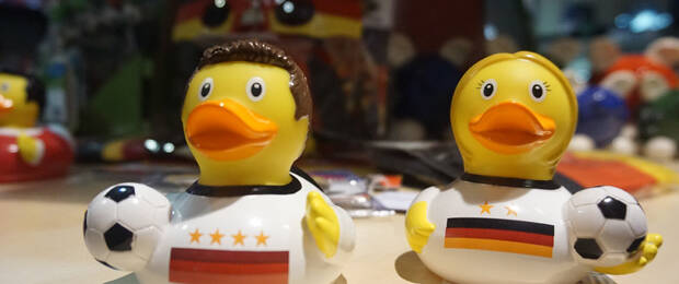 Großes Thema auf den PBS Deutschland-Hausmessen: die kommende Fußball-WM
