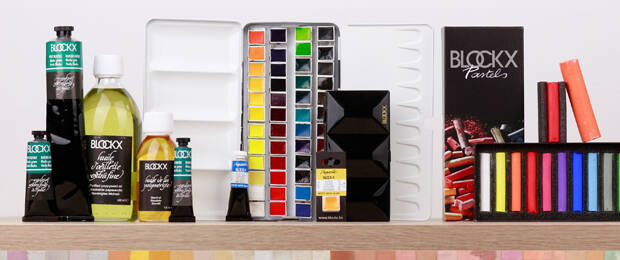 Die leuchtenden Künstlerfarben der Marke Blockx sind nun auch unter dem Dach der Clairefontaine Rhodia Gruppe erhältlich.