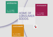 Unter dem Motto "Home of Consumer Goods" finden künftig die neu organisierten Konsumgütermessen in Frankfurt statt. (Bild: Screenshot)