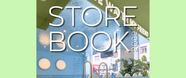 Das „Store Book" des dLv versteht sich als Inspirationsquelle für alle, die mit Ladenbau und -gestaltung befasst sind. (Ausschnitt aus dem Cover des „Store Book 2022", Foto: Gregory Abbate)