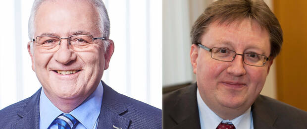 Die beiden InterES-Geschäftsführer Wolfgang Möbus (links) und Michael Cordes (ab 1. Januar 2022).