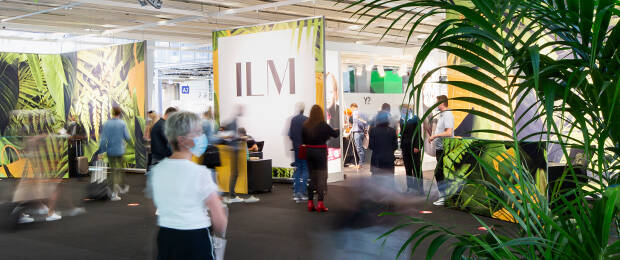 Die Aussteller und Veranstalter der diesjährigen ILM in Offenbach freuten sich über eine rege Ordertätigkeit und Internationalität der Besucher. (Bild: Messe Offenbach/Laura Brichta)